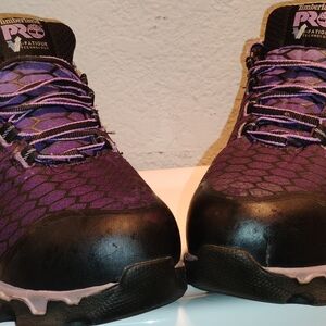 Timberland PRO Black and Blue Work Boots